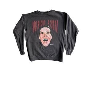 Vintage XS American Psycho Christian Bale Movie Sweater Jumper Crewneck Rare